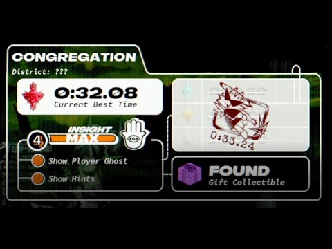 Neon white Level 11:8 Congregation Gift Location