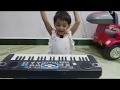 Baby Sanu Playing Piano Musical Instrument Piano Playing Piano Keyboard