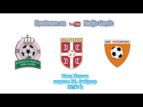 Futsal - KMF Nova Pazova - KMF Vinter Sport