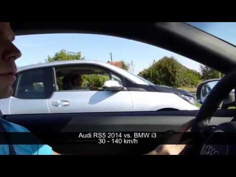 Audi RS5 2015 vs. BMW i3 2014
