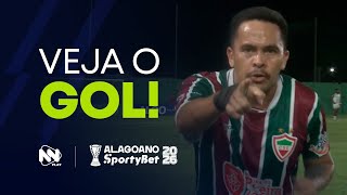 Veja o gol do CSE contra o CORURIPE | ALAGOANO 2026