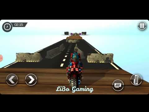 US Police Robot Bike Stunts!!!  Gameplay Android game - sports bikes racing games.