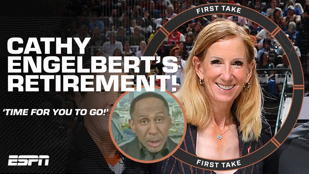 Stephen A. on WNBA Commissioner Cathy Engelbert retiring: ABOUT TIME, TOOK LONG ENOUGH | First Take