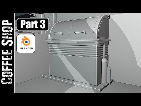 BLENDER: COFFEE SHOP (PART 3)