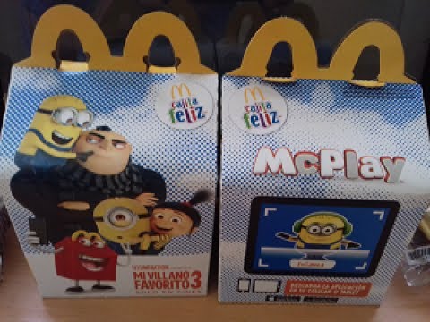 McDonald's Happy Meal Despicable Me 3 (June/July 2017)