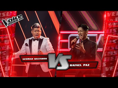 Geomar Bastardo VS Rafael Paz – "Como Quien Pierde Una Estrella” | Batallas | The Voice Dominicana