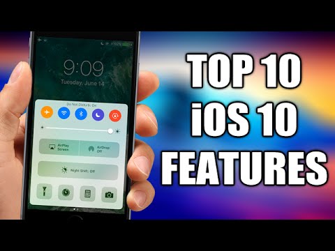 TOP 10 New iOS 10 Features