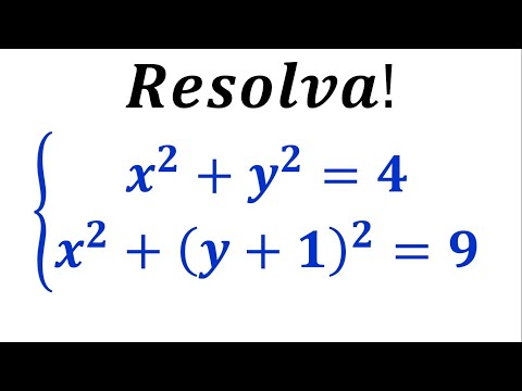 Sistema de Equação Não Linear - Encontre o Valor de X e Y