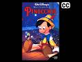 Pinocchio VHS Intro 1993 CC