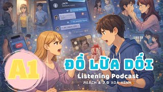 🎧 Luyện Nghe Tiếng Anh Level A1- ĐỒ LỪA DỐI - | Listening English Podcast |🎯