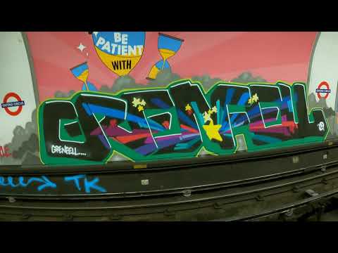 LONDON GRAFFITI - DDS TVZ XMAS TAKEOVER - OXFORD CIRCUS