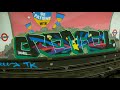 LONDON GRAFFITI DDS TVZ XMAS TAKEOVER OXFORD CIRCUS