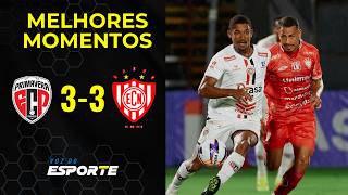 PRIMAVERA 3 X 3 NOROESTE | MELHORES MOMENTOS | JOGO MALUCO DE 6 GOLS!