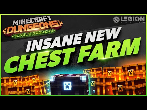 Insane New Chest Farm | Minecraft Dungeon Jungle Awakens DLC Guide