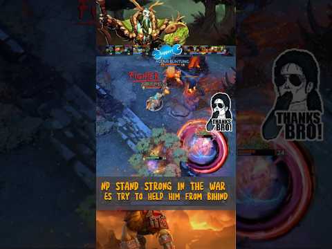 🌲💪 Unshakable Nature’s Prophet! Standing Strong While Saving Juggernaut ⚔️🔥 #dota2 #dota2shorts