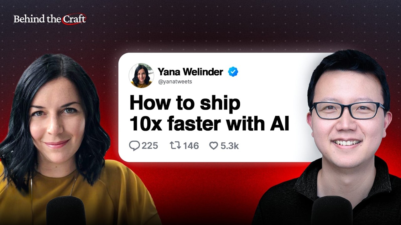 A Founder's Playbook for Shipping 10x Faster with AI | Yana Welinder