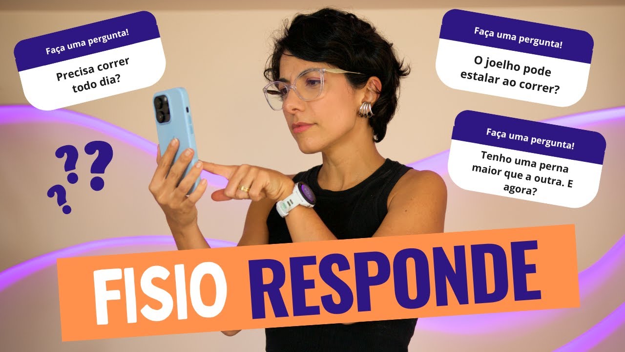 Joelho estalando? Cuidado com isso... // Fisioterapeuta responde PERGUNTAS SOBRE CORRIDA