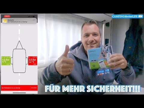 Gibt ein besseres Gefühl: Reifendruckkontrolle beim Wohnwagen