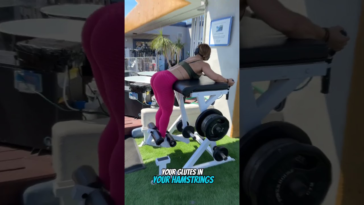 How to Use Hamstring Glute Bench RAZE Strength #tutorials #gym #workout #fitness #howto #shorts