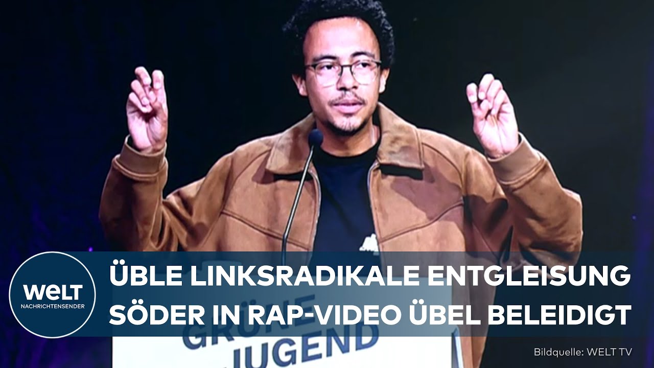 DEUTSCHLAND: Grüne Jugend gegen Söder - Rap-Video löst Rücktrittsforderungen der CSU aus!