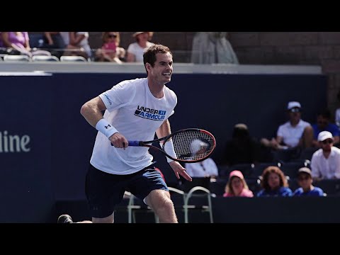 Murray, Wozniacki, Del Potro Attract Big Crowds In Practice