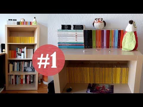 Bücherregaltour 2018 #1: Reclam, Penguin, Fischer Taschenbibliothek.