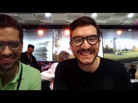 John Karayiannis (Cyprus) on the escXtra live stream