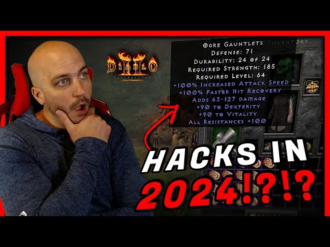 Playing My Godly 1.09 Hacked Bowa in 2024, How INSANE is it? - Diablo 2 Resurrected