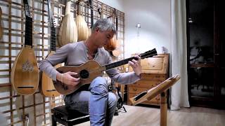 Rolf Lislevand plays A.Stradivari Sabionari, 1679 guitar - Santiago de Murcia - Tarantela
