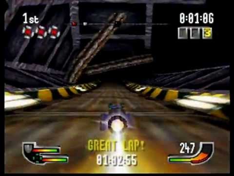 Extreme G - Meltdown Playthrough Part 1 of 2 (Perfect Run/No Nitros)