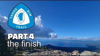 Hike the AMAZING Tahoe Rim Trail with Me - Big Days to Finish