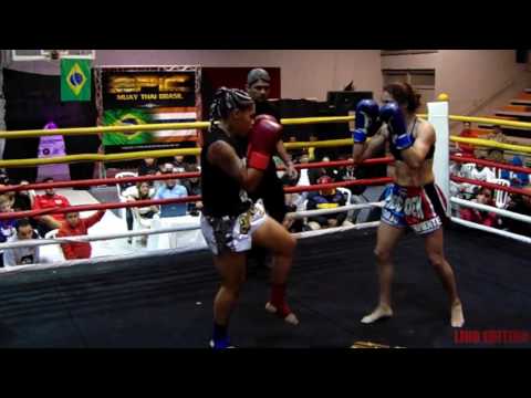 5º Epic Muaythai Brasil - Giuliana Cornard (EIDC-OEK) x Patricia Silva (Gueto Thai Boxing) 57Kg.