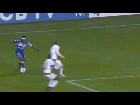 Allan Saint Maximin backheel pass vs Bordeaux