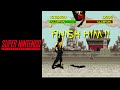 Mortal Kombat 1 All Fatality GENESIS SNES