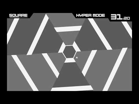 Super Hexagon final stage (Hardestestest)