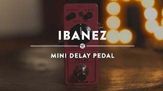 Video thumbnail for Ibanez Analog Delay Mini Pedal | Reverb Demo Video by Reverb