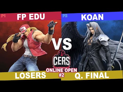 SSBU - FP Edu (Terry) vs. Koan (Sephiroth) [Torneo CERS Online Open #2]