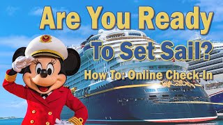 Disney Cruise Online Check-in Process