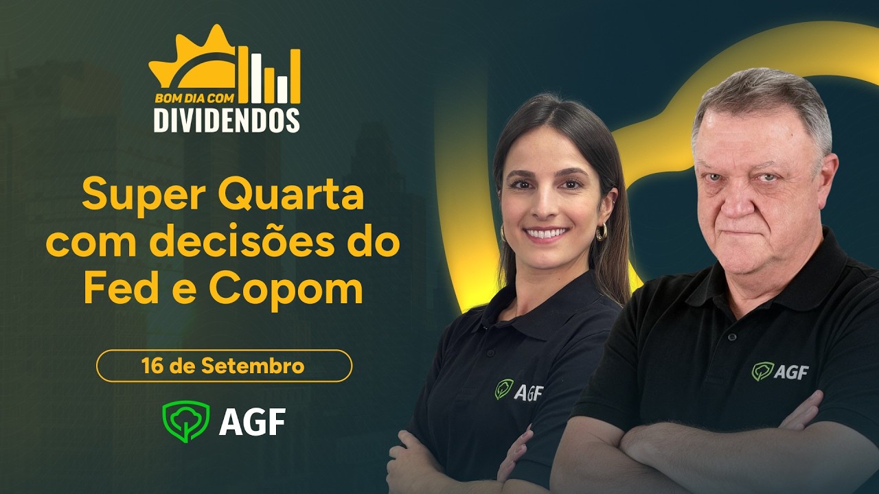 Fed e Copom decidem juros: o que pode mexer com o mercado? | Bom Dia com Dividendos
