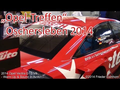 2014 Opel Vectra GTS V8 - Warm Up & Sound In Action