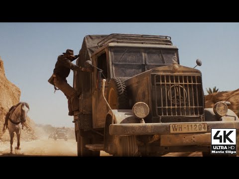 Raiders of the Lost Ark 4K (1981) - Desert Chase (08/10) | 4K Clips