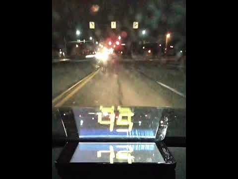 Erie PA. Night driving 12 st 6 st & Franklin