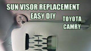 Toyota camry sun visor replacement