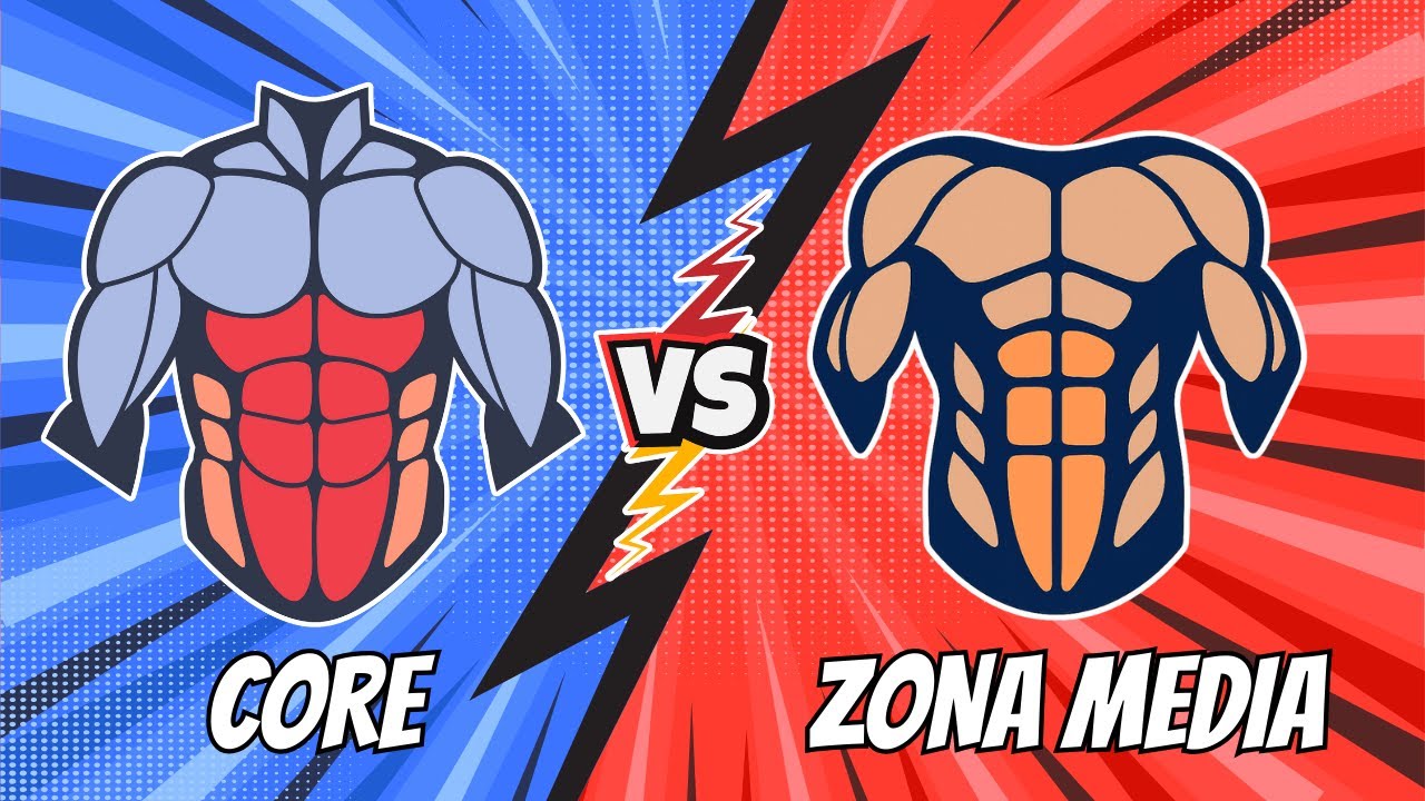 Core y zona media. ¿Cuantas, cuales, como hacer?. Guía definitiva 2026.