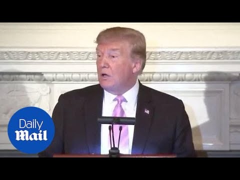 Donald and Melania Trump host National Day of Prayer dinner at WH