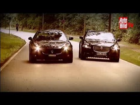 Jaguar XJ, Maserati Quattroporte GT S - Duel at a high level