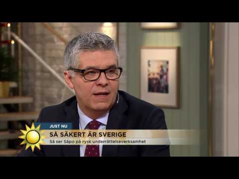 Säpochefen: Så säkert är Sverige - Nyhetsmorgon (TV4)
