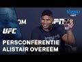 Persconferentie Alistair Overeem