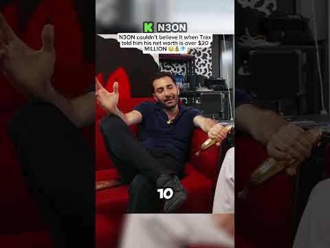 N3ON couldn’t believe it when Trax told him his net worth is over $20 MILLION 😳💎#n3on #trax #rich