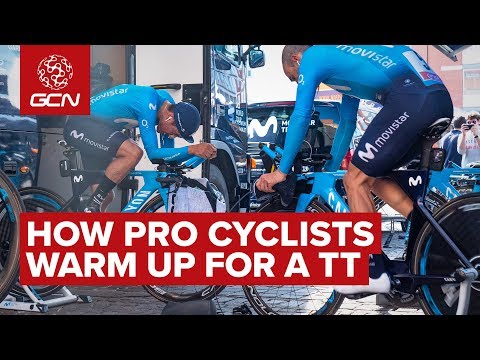 How Pro Cyclists Warm Up For A Time Trial